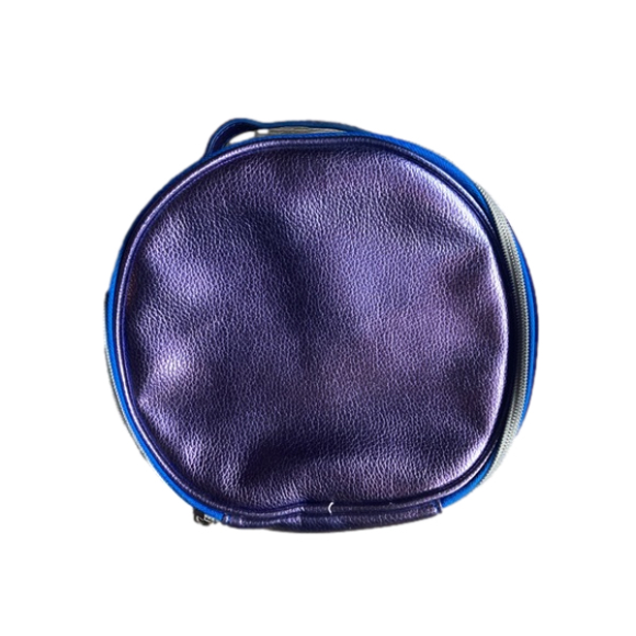 Purple Metallic Makeup Bag - Picture 1 of 7